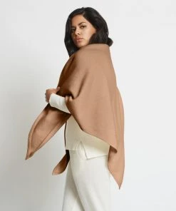 Santicler Anna Cashmere Oversized Triangle Scarf, Multiple Colors