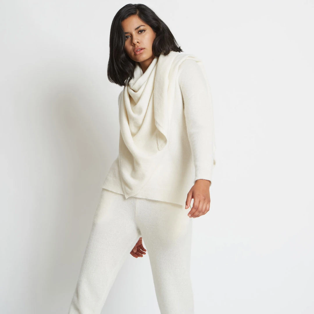 Santicler Anna Cashmere Oversized Triangle Scarf, Multiple Colors 11 Santicler Anna Cashmere Oversized Triangle Scarf, Multiple Colors