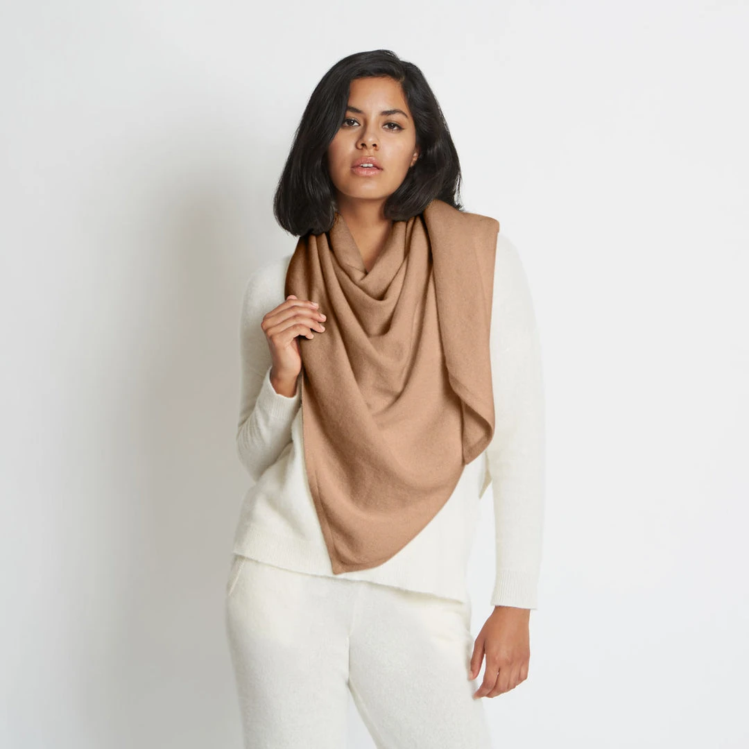 Santicler Anna Cashmere Oversized Triangle Scarf, Multiple Colors 6 Santicler Anna Cashmere Oversized Triangle Scarf, Multiple Colors