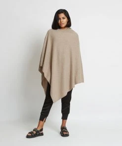 Santicler ACCESSORIES Jenica Cashmere Poncho, Multiple Colors
