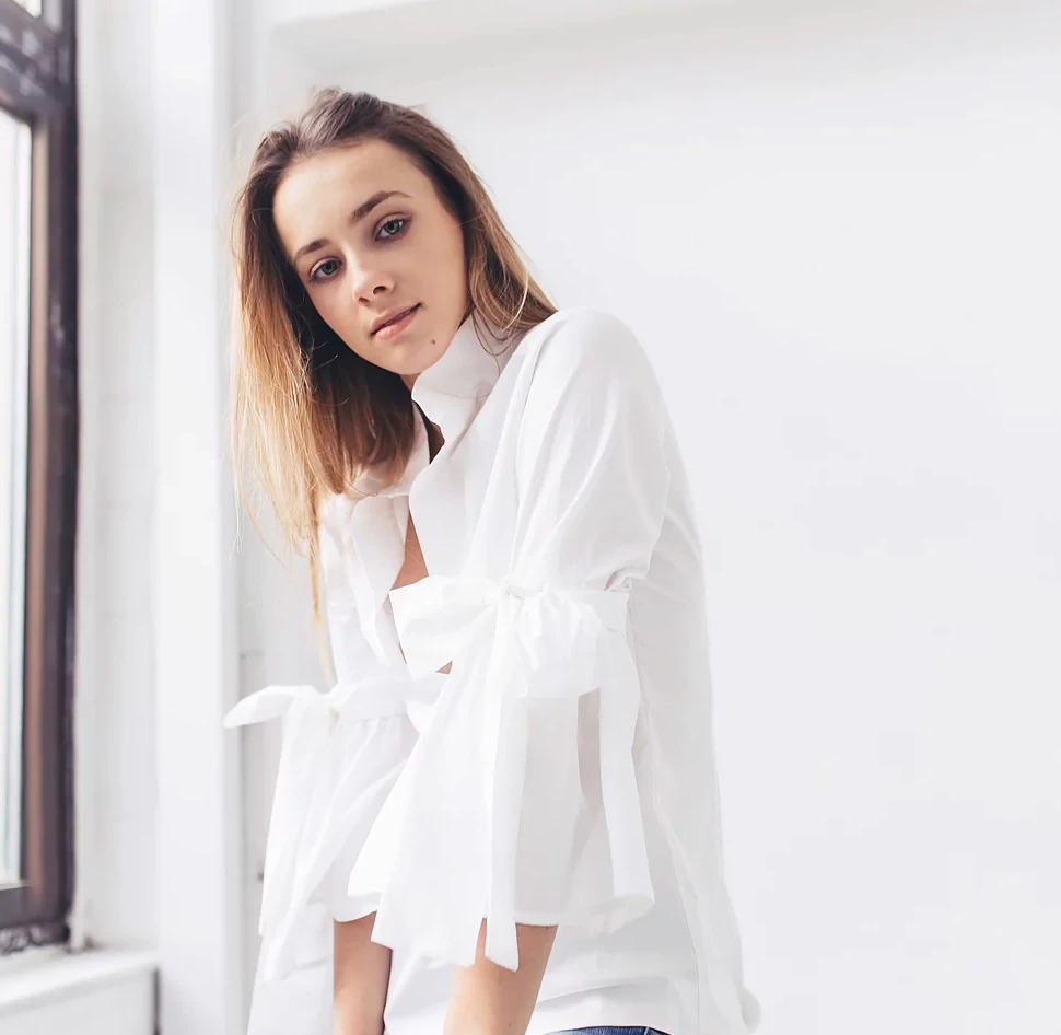 Monica Nera Viviane Shirt, Available In Multiple Colors WHAT'S HOT 6 Monica Nera Viviane Shirt, Available In Multiple Colors WHAT'S HOT