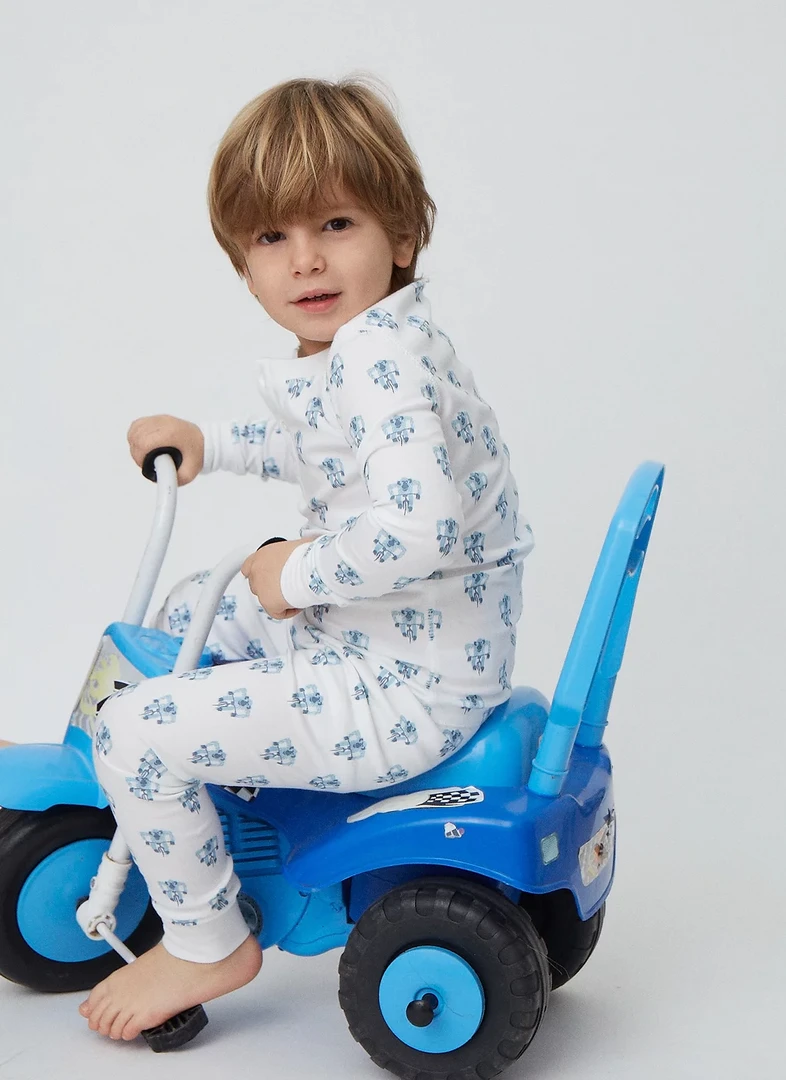 Ro's Garden Sleepwear Cameron Kid's Pajamas, Lance 3 Ro's Garden Sleepwear Cameron Kid's Pajamas, Lance