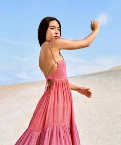 Hess CLOTHING Seville Maxi Dress Handloom