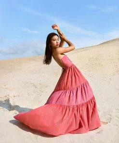 Hess CLOTHING Seville Maxi Dress Handloom