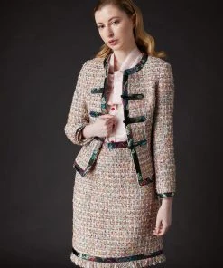 SKYLENCE Chelsea Tang Tweed Jacket Multi