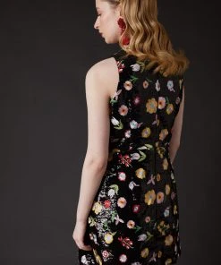 SKYLENCE WHAT'S HOT Derling Embroidered Dress Black