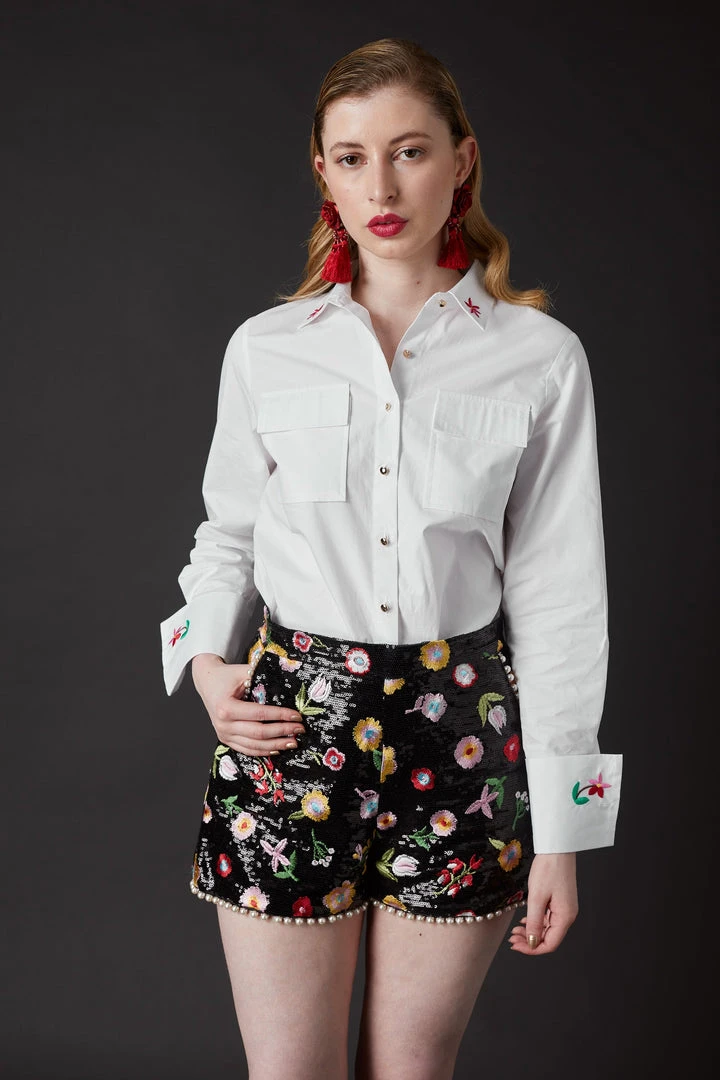 SKYLENCE WHAT'S HOT Derling Embroidered Shorts 5 SKYLENCE WHAT'S HOT Derling Embroidered Shorts