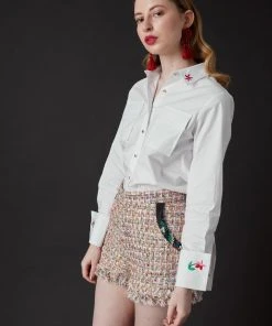 SKYLENCE WHAT'S HOT Chelsea Tang Tweed Shorts Multi 10 SKYLENCE WHAT'S HOT Chelsea Tang Tweed Shorts Multi