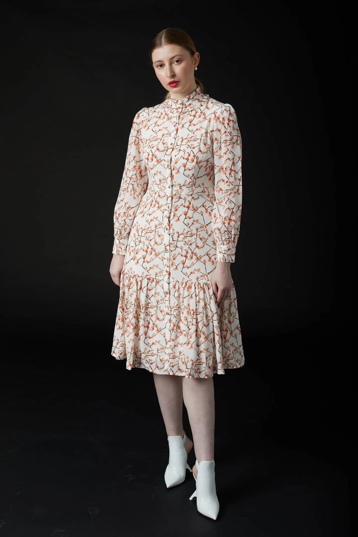 SKYLENCE Plum Blossom Midi Dress WHAT'S HOT 4 SKYLENCE Plum Blossom Midi Dress WHAT'S HOT