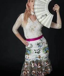 SKYLENCE QiaoChu Embroidered Midi Skirt WHAT'S HOT 11 SKYLENCE QiaoChu Embroidered Midi Skirt WHAT'S HOT