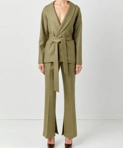 Soft Animal Wrap Jacket