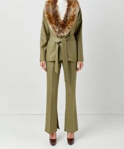 Soft Animal Wrap Jacket