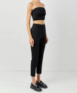 Soft Animal WHAT'S HOT Shirred Strapless Top 8 Soft Animal WHAT'S HOT Shirred Strapless Top