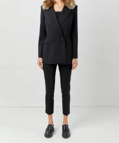 Soft Animal WHAT'S HOT Double-Breasted Blazer