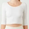 Soft Animal WHAT'S HOT Stretch Crop Top