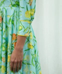 Sruti Dalmia Calling All Colors One-Shoulder Maxi Dress