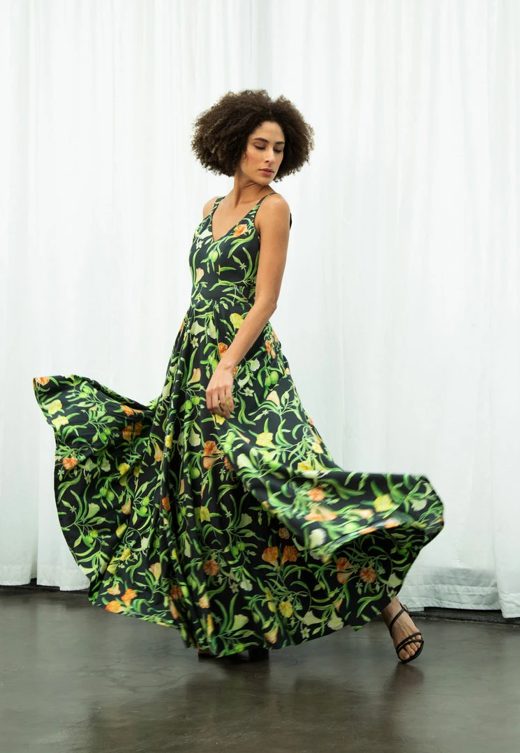 Sruti Dalmia Kaner Flower Dress 5 Sruti Dalmia Kaner Flower Dress