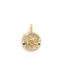 Heritage Jewelry Saint Christopher Mini Pendant, Multiple Colors Available WHAT'S HOT
