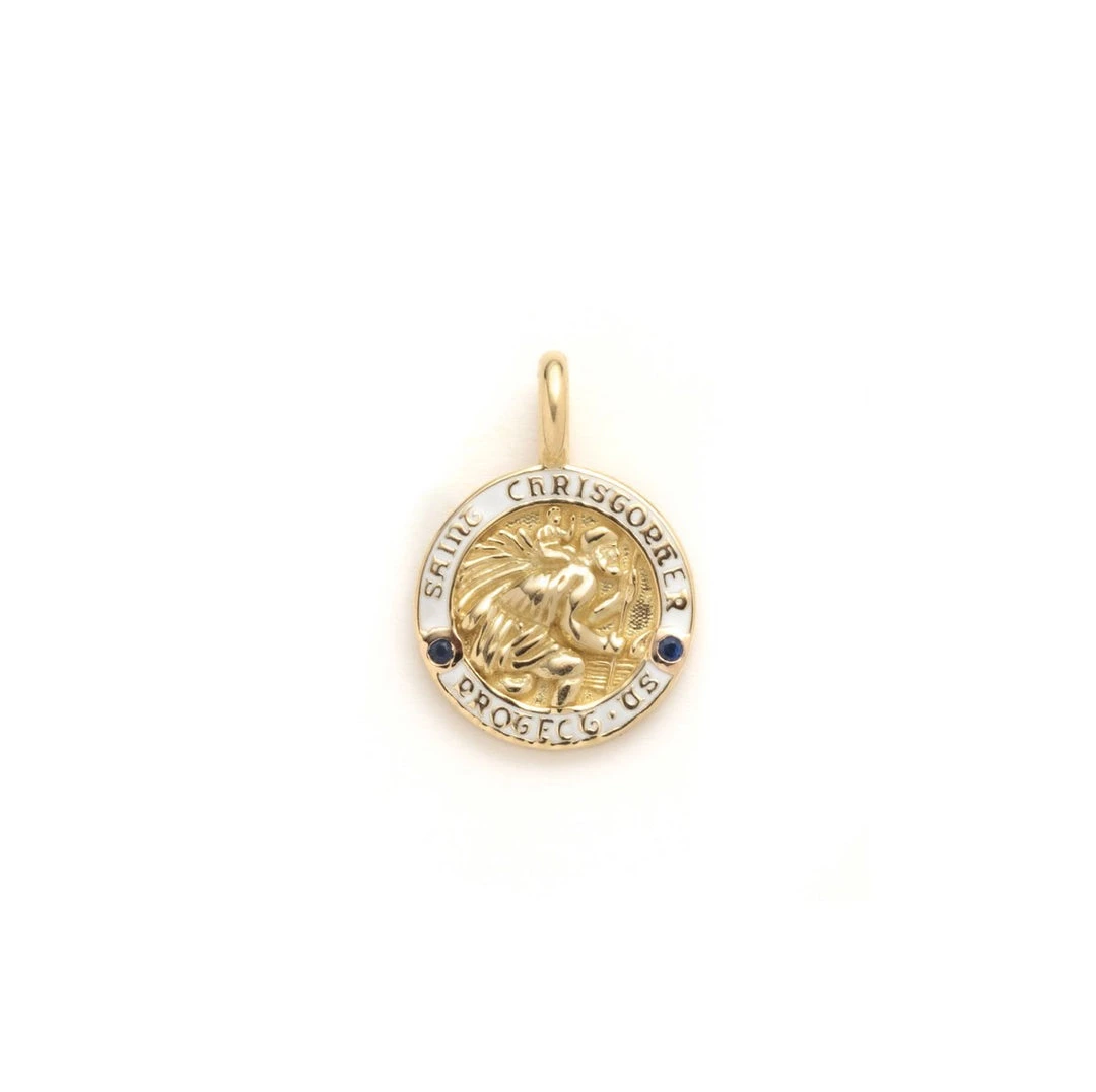 Heritage Jewelry Saint Christopher Mini Pendant, Multiple Colors Available WHAT'S HOT 4 Heritage Jewelry Saint Christopher Mini Pendant, Multiple Colors Available WHAT'S HOT