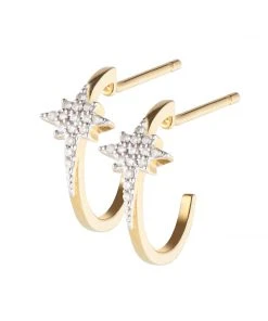 Sophie Lis Fallen Stardust Hoops