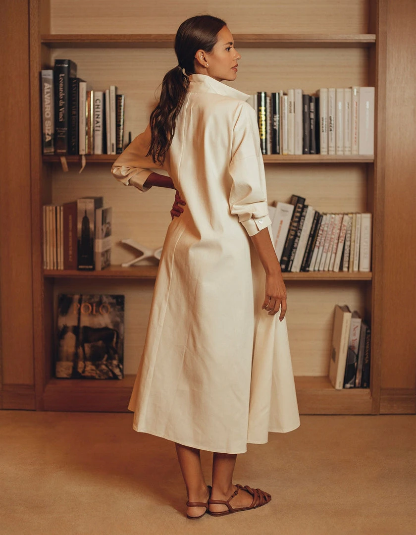 Daphne Wilde WHAT'S HOT Stella In Cream Cotton 6 Daphne Wilde WHAT'S HOT Stella In Cream Cotton