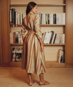 Daphne Wilde WHAT'S HOT Stella In Colorful Striped Linen