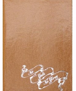 Sloane Stationery Tattoo Notebook - No Guts, No Glory Stationery & Home