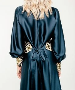 RosewaterHouse CLOTHING Isfahan Dress - Peacock