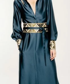 RosewaterHouse CLOTHING Isfahan Dress - Peacock