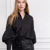 The Shirt By Rochelle Behrens The Molly Shirt, Black