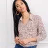 The Shirt By Rochelle Behrens The Signature Shirt W/ Ruffled Pocket