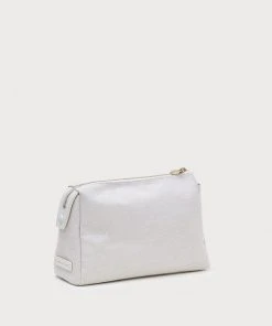 Neely & Chloe No. 31 The Medium Canvas Pouch Pebble