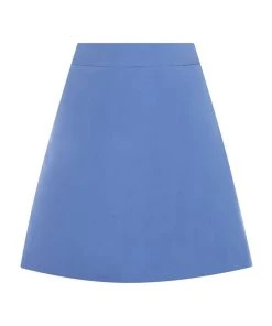 Valle & Vik WHAT'S HOT The Mini-A Skirt | Sapphire Blue