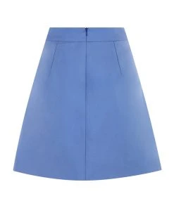 Valle & Vik WHAT'S HOT The Mini-A Skirt | Sapphire Blue