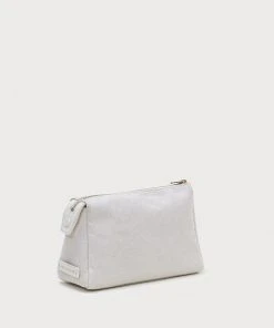 Neely & Chloe No. 30 The Small Canvas Pouch Pebble