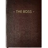 Sloane Stationery THE BOSS - A5 NOTEBOOK Chocolate Stationery & Home