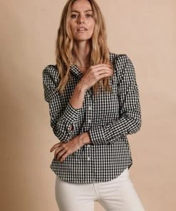 The Shirt By Rochelle Behrens The Puff Shoulder Shirt