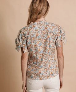 The Shirt By Rochelle Behrens The Short Sleeve Ruffled Shirt