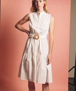 The Shirt By Rochelle Behrens The Sleeveless Camelot Dress