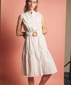 The Shirt By Rochelle Behrens The Sleeveless Camelot Dress