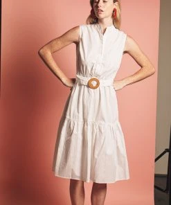 The Shirt By Rochelle Behrens The Sleeveless Camelot Dress