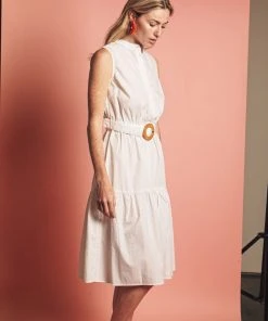 The Shirt By Rochelle Behrens The Sleeveless Camelot Dress