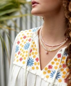 The Coast Brand WHAT'S HOT Tiburon Top - Burnt Red/Blue/Saffron 11 The Coast Brand WHAT'S HOT Tiburon Top - Burnt Red/Blue/Saffron