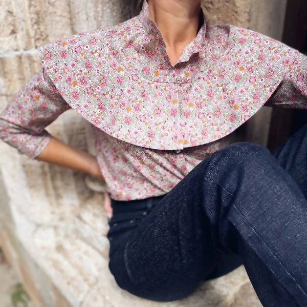 Nina Blanc THE LIBERTY MIA BLOUSE Tops 6 Nina Blanc THE LIBERTY MIA BLOUSE Tops