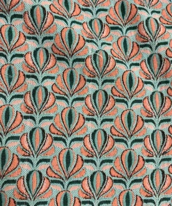 Casey Marks Magic Jacket In Fleur-de-Lis Jacquard & Coral Twill WHAT'S HOT 7 Casey Marks Magic Jacket In Fleur-de-Lis Jacquard & Coral Twill WHAT'S HOT