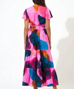 OLIPHANT V-Neck Maxi- Basel Pink 7 OLIPHANT V-Neck Maxi- Basel Pink