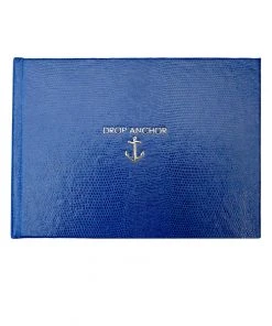 Sloane Stationery Hostess Gifts GUEST BOOK NO°87 - DROP ANCHOR