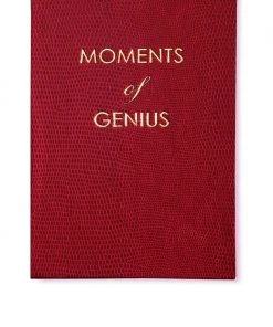 Sloane Stationery Hostess Gifts Moments Of Genius Notepad - Red