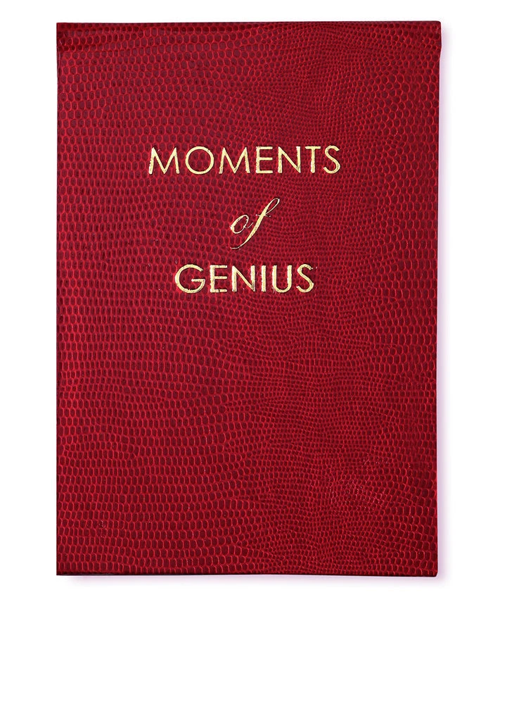 Sloane Stationery Hostess Gifts Moments Of Genius Notepad - Red 4 Sloane Stationery Hostess Gifts Moments Of Genius Notepad - Red
