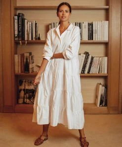 Daphne Wilde Giovanna In White Cotton